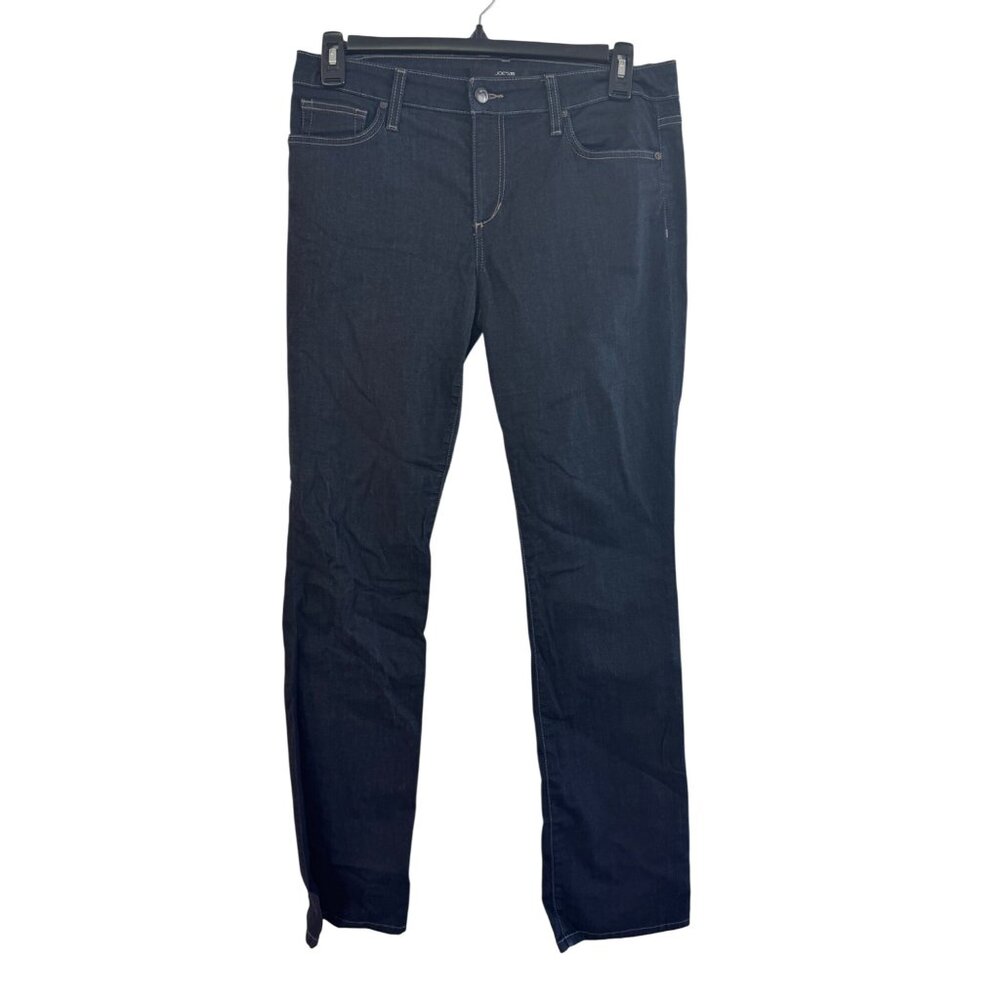 Joes Jeans Womens Slim Fit Mini Boot Dark Wash Denim W31 High Quality Stretch - Picture 2 of 5